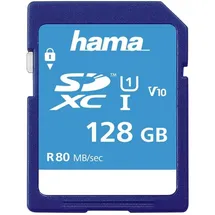 Hama SDXC 128GB Class 10 80MB/s UHS-I