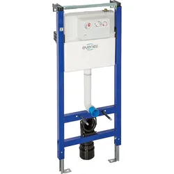 WC-Element Plus, 1150 mm (Ausführung: Evenes Plus WC Element 1150mm inkl. UP-Spülkasten 189 Betätigung von vorne)