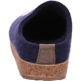 HAFLINGER Grizzly Home 731096-79 kapitän Filz für Damen, blau 38