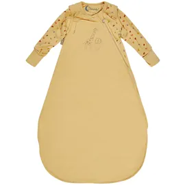 Sterntaler Schlafsack mit Armen 110cm Giraffe & Löwe – Jersey, leicht wattiert – Abnehmbare Ärmel mit Klettverschluss, Stulpen - 1,00 TOG – 2-Wege-Reißverschluss & Kabelöffnung – Baby Schlafsack