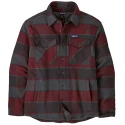 Patagonia M's LW Insulated Fjord Flannel Shirt - Warmes Hemd mit Kunstfaserisolation - William Ink Black - L