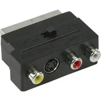 Nedis SCART-Adapter, SCART-Stecker / S-Video-Buchse + 3x RCA-Buchse (0.11