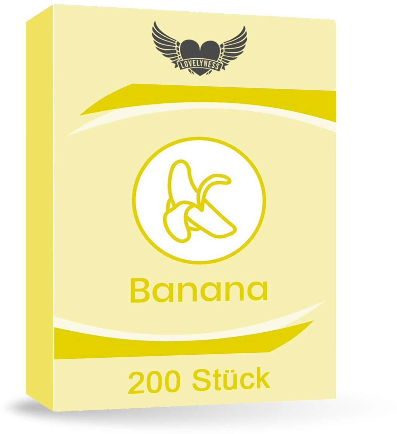 Lovelyness - Kondome mit Geschmack Banane 200 St