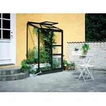 Juliana Altan 2 Alu Schwarz Blankglas 3 mm 0,91 m2