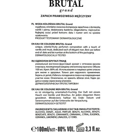 La Rive Brutal Grand Eau de Cologne 100 ml