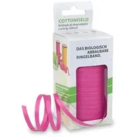 Präsent Geschenkband COTTONFIELD matt pink 5,0 mm x 100,0 m