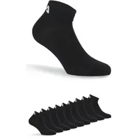 Fila UNISEX QUARTER PLAIN SOCKS 9er Pack Schwarz 43-46