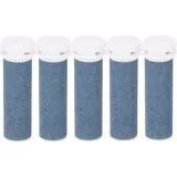 Ersatz grobe Walzen für Fuß, 5pcs Elektronische Fußfeile Ersatzwalze für Micro Pedinano Heads Elektrische Fußfeile Nachfüllwalzen für Pediküre harte Haut Entferner