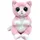 Ty Beanie Babies Lillibelle Cat 15 cm Pink/Mehrfarbig