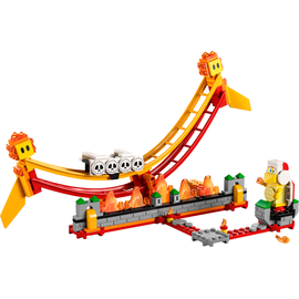 Lego Super Mario Lavawelle-Fahrgeschäft Erweiterungsset 71416