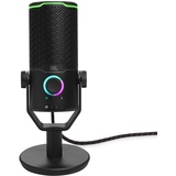 JBL Quantum Stream Studio – USB-Mikrofon mit dreifachem Kondensator und Vier Aufnahmemustern für Streaming, Aufnahmen und Gaming – Schwarz