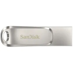SANDISK USB-Stick "Ultra Dual Luxe", silber (silberfarben), 1 TB GB, USB-Sticks