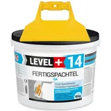LEVEL PLUS Fertigspachtel Spachtelmasse 10 kg Glättspachtel