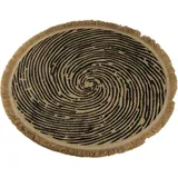 AM Design Tischset Ø 38 cm Jute Braun