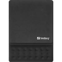 Sandberg 520-38 Mauspad mit Handgelenkpolsterkissen - Memory-Schaumstoff - quadratisch