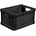 Transportbox-Set 8-teilig Stapelbar Polypropylen 8 x Graphit-Grau