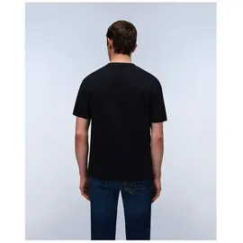 Napapijri Box Logo Kurzarm-t-shirt - Black Beauty - S