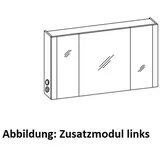 Artiqua LED-Spiegelschrank, Eiche Weiß quer NB, 071-SET-4-12-RA-440 071-SET-4-12-RA-440
