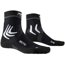 X-Socks Bike Pro 4.0 Fahrradsocken Schwarz 35-38