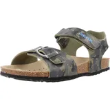 GEOX Jungen J Ghita Boy Sandal, Camouflage Green, 26 EU