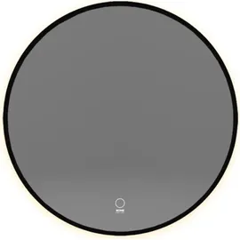 Home Deluxe Rundspiegel DUBI 80 x 80 cm Schwarz