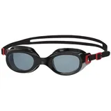 Speedo Unisex Erwachsene Futura Classic Schwimmbrille, Lava Rot/Weiß/Smoke, Einheitsgröße