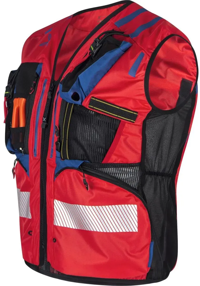 Montura Operator EVO 4 Vest rosso/blu (1080P) L