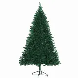 Homcom Weihnachtsbaum Tannenbaum Christbaum 1000 Äste Fichte PVC grün 102 x H180 cm