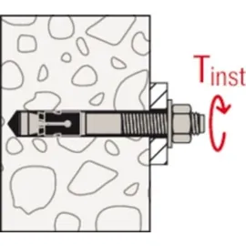 Fischer Bolzenanker FAZ II Plus 10/10 R