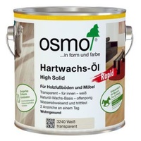 Osmo Hartwachs-Öl Rapid Weiß transp. 0,75 l - 15100512
