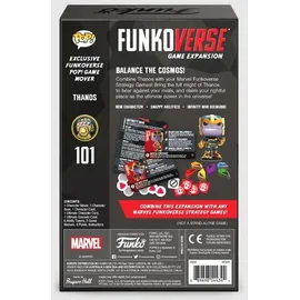 Funko Games Funkoverse: Marvel 101 1-Pack – Thanos – 7,6 cm Pop! – Spielfigur