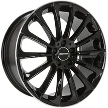 GMP Stellar 9x21 ET30 5x110 65,1, black diamond lip