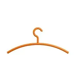Hewi Kleiderbügel 570.324 orange, drehbarer Haken