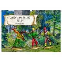 Calvendo Landsknechte und Ritter im Modell (Wandkalender 2026 DIN