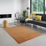 Carpet Studio Maine Teppich Terracota, Teppich Wohnzimmer 160x230 cm, Kurzflor Teppiche, Wohnzimmerteppich, Teppich Schlafzimmer