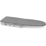 Emuca - Klappbar Bügelbrett für Möbel, gedämpftes System, 890x300mm, Stahl und Holz, Grau