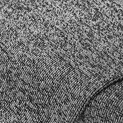 Strickstoff, schwarz/weiß/meliert