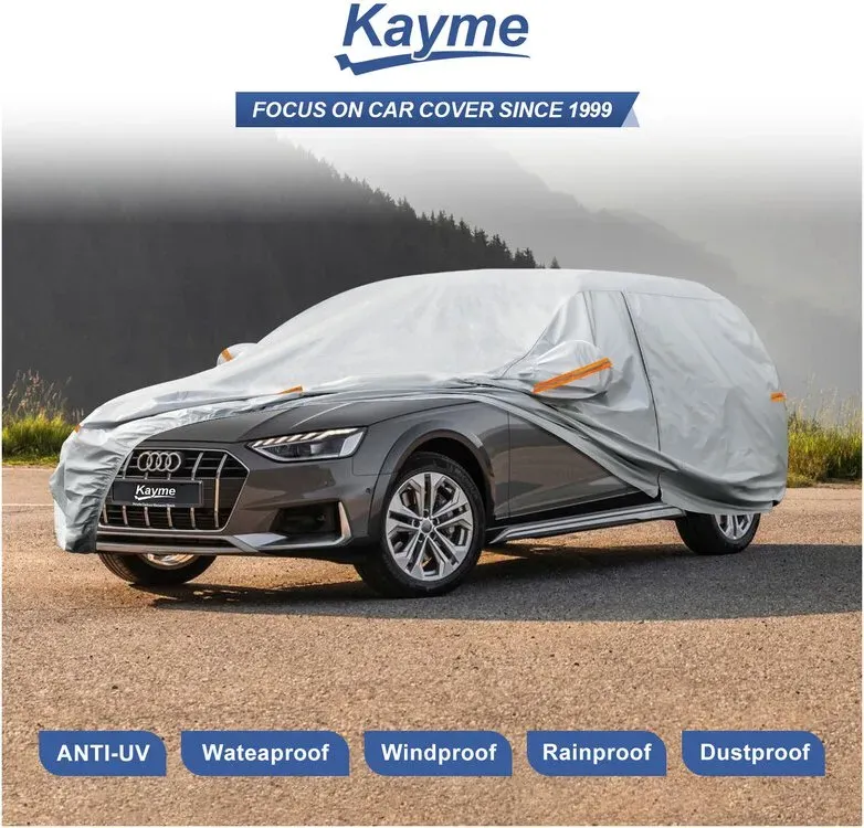 Kayme Autoabdeckung Für Kombi Passend Für Größe 450 Bis 480 CM