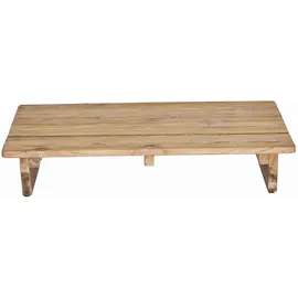 jan kurtz Newport Beige Teakholz 140 x 70 x 16 cm