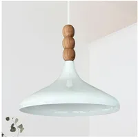 Bamyum Champion 1-flg. 35 cm rund Holz weiß