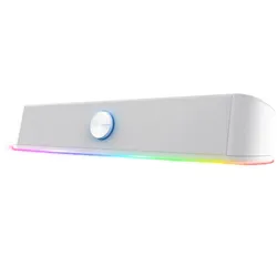 Trust Thorne In RGB-Farben beleuchtete Soundbar - Weiß