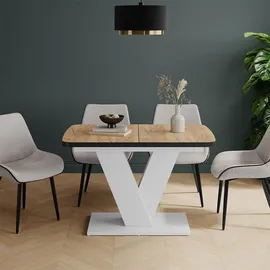 Vicco Fenaro 120 x 77,4 x 80 cm Schwarz/Weiß