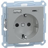 Merten Schuko Steckdose mit USB Ladegerät MEG2367-0460
