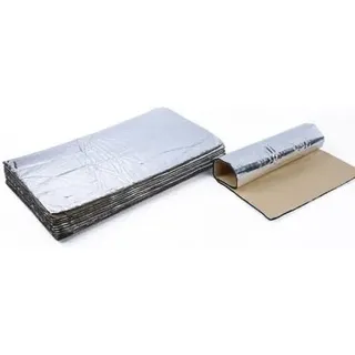 MAUTOPILY 20 Stück Auto Dämmmatte 250*180mm – 10mm Dicke – Schallschutzmatte & Wärmedämmung für Motorhaube, Dach, Firewall – Selbstklebend, hitzebeständig, wasserdicht – Ideal für alle Fahrzeuge