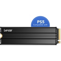 Lexar NM790 4TB Interne SSD mit Kühlkörper, M.2 2280 PCIe Gen4x4 NVMe 1.4 SSD, Bis zu 7400MB/s Lesen, 6500MB/s Schreiben, Interne Solid-State-Laufwerk für PS5, PC, Laptop (LNM790X004T-RN9NG)