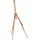 vidaXL Staffelei 100x104x172 cm Massivholz Braun