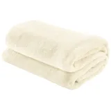 Erwin Müller Wohndecke Salerno, in wollweiß | Gr.: 130 x 170 cm