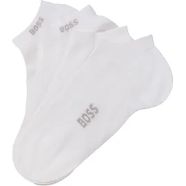 Boss 2P AS Logo Bamboo Socken 2 Paar Weiß 43-46