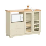 SoBuy Buffet Sideboard 120 x 90 x 40 cm Beige
