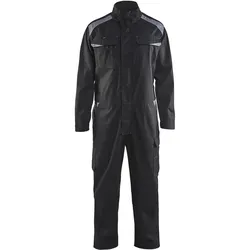 Overall "6054" Industrie 100% Baumwolle - C54 - schwarz/grau